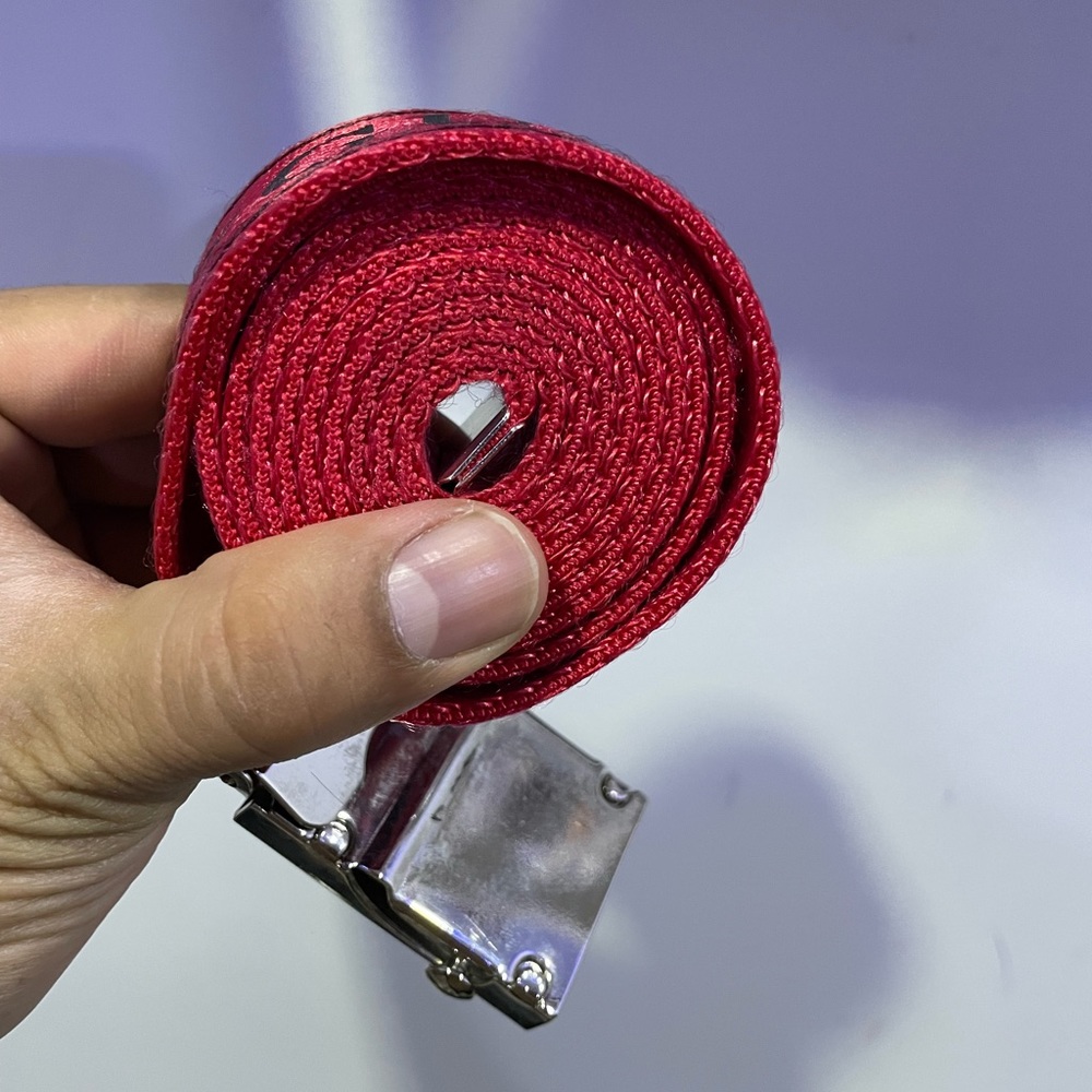 Guess red Wrap belt